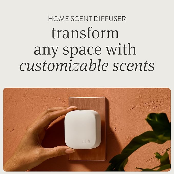 Drift Home Scent Diffuser Refills in Wild Lavender (2 Refills) - Adjustable and Long Lasting Diffuser Aroma - Clean Ingredients, Pet Safe