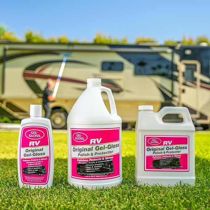 Kitchen & Bath Polish w/Carnauba Cleaner Wax Formulation for a Protective Coating - Removes Water Spots, Light Scratches & Stains While Restoring Color & Shine, 1-Gallon