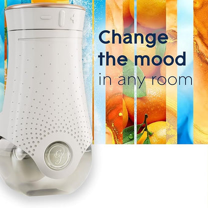 Glade PlugIns Refills Air Freshener, Scented and Essential Oils for Home and Bathroom, Coastal Sunshine Citrus, 1.34 Fl Oz, 2 Count