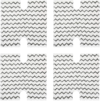 4 Pack Steam Mop Pads Replacement for Shark Lift-Away Pro & Shark Genius Mop System Pocket Mop S3973 S3973D S3973WM S5001 S5002Q S5003A S5004 S5004W S6001W S6001WM S6002 S6002C S6003D S6003W