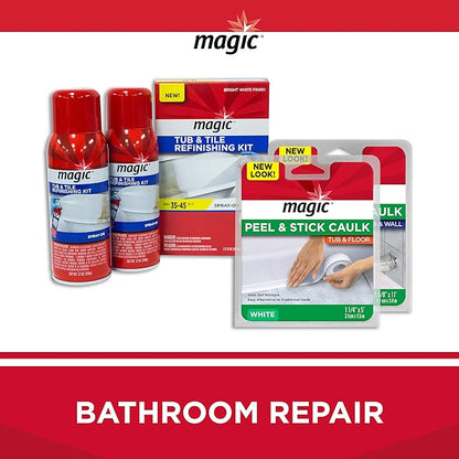 Magic Stainless Steel Cleaner Aerosol - 17 Ounce - Removes Fingerprints Residue Water Marks and Grease From Appliances - Refrigerator Dishwasher Oven Grill etc