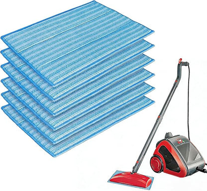 Steam Mop Pads for HAAN SI-40 SI-70 SI-35 Replacement Cleaning Pads for RMF4X RMF2X FS, SI and MS Series Steamers Ultra-Microfiber