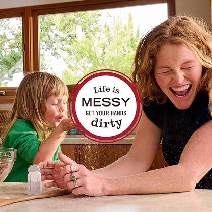 MRS. MEYER'S CLEAN DAY Liquid Dish Soap, Rain Water Scent, 16 Fl Oz Bottle - 3 Pack