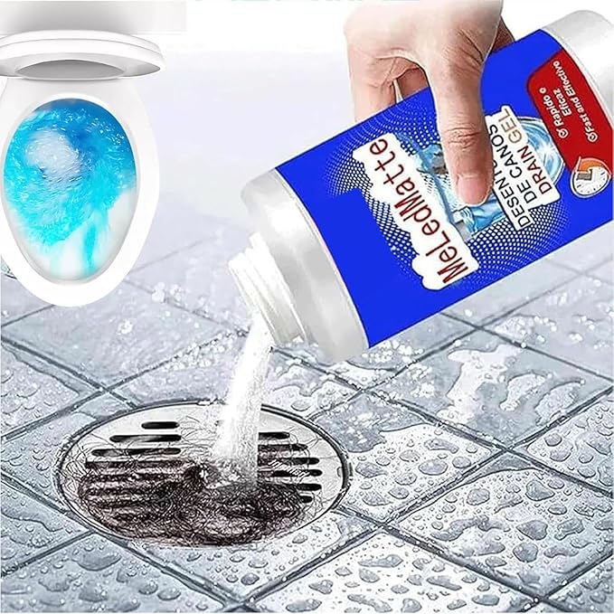 Powerful Pipe Dredging Agent, Meledmatte Drain Cleaner, Powerful Pipe Cleaner,Sink Drain Cleaner For Kitchen Toilet Pipeline Quick Cleaning Tool (3)