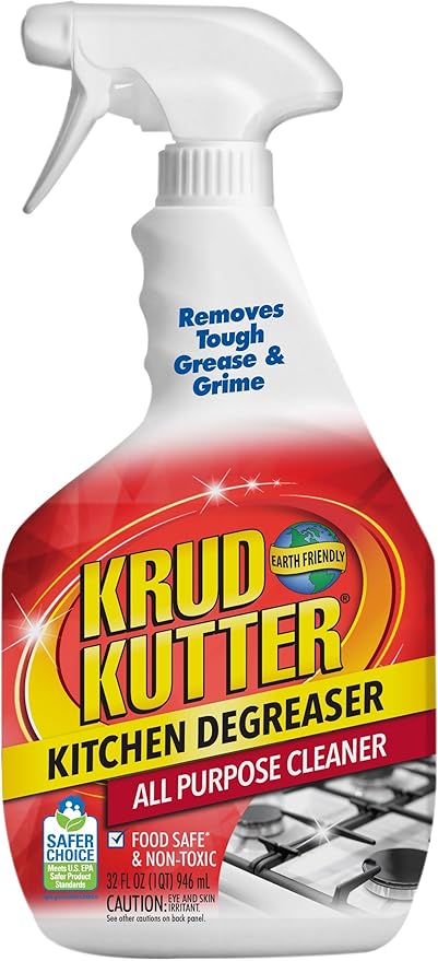 Krud Kutter 305373 Kitchen Degreaser All-Purpose Cleaner, 32 oz