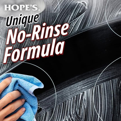 HOPE'S Perfect Cooktop Glass and Ceramic Cooktop and Stove Top Cleaner, Fast Acting and Removes Burnt on Stains from Glass Ceramic Smooth Top Ranges with its No Rinse Formula, 10.6 Oz, Pack of 12