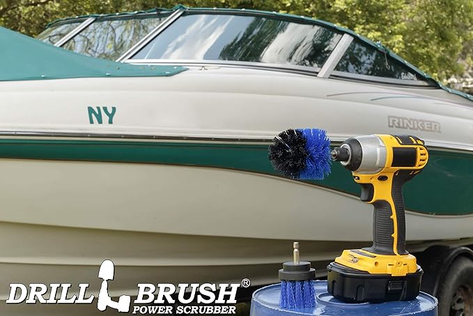 Aquatic Cleaning Supplies - Pool Accessories Kit - Brush for Pool Maintenance and Upkeep - Pool Liner Cleaning Solutions - Pool Cleaning Brush - Diving Board Cleaning Brush -Boat Carpet Cleaner Tools