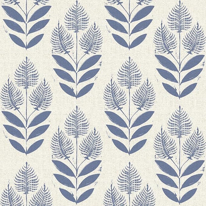 Naphite Tulip Floral Peel and Stick Wallpaper Vintage Leaf Boho Contact Paper for Cabinets Neutral Self Adhesive Wallpaper for Bedroom Bathroom Waterproof Farmhouse Wall Decor Navy 17.3inW197inL