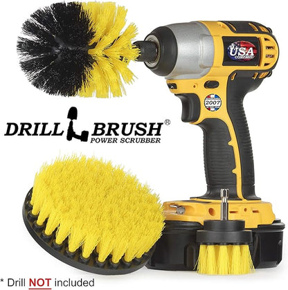 Bathroom Cleaner - Cleaning Supplies - Spin Brush - Grout Cleaner - Bathtub - Shower - Drill Brush - Carpet Cleaner - Sink - Shower Mat - Scrub Brush - Tile Grout Cleaning Tool & Shower Power Cleaner