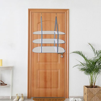 2 Pcs Sweater Drying Rack Over The Door Foldable, 3 Tier Mesh Clothes Dry Hanger Large Laundry Drying Rack for Apartments, Dorm Rooms
