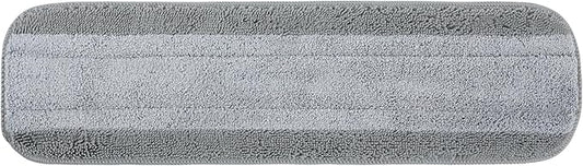 Quick Shine Wet + Dry Pad | Dual-Zone Gray Microfiber Pad Ideal for Wet & Dry Cleaning | Enhanced Absorbency | Reusable, Washable & Safe for All Hard Surface Floors