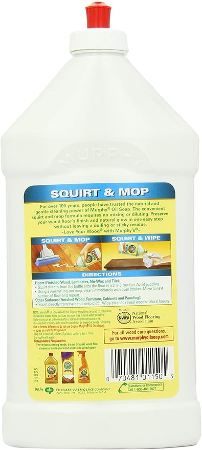 Murphy's Oil Soap Squirt and Mop Wood Floor Cleaner - 32 Fluid Ounce