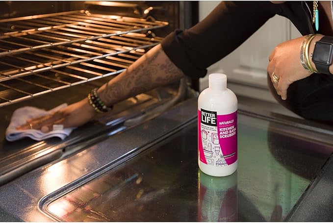 Better Life Sink Cleaner, Stainless Steel Sink Cleaner, Kitchen and Bath Scrubber, Tub and Tile scrubber, 16 Ounce, Pack of 1