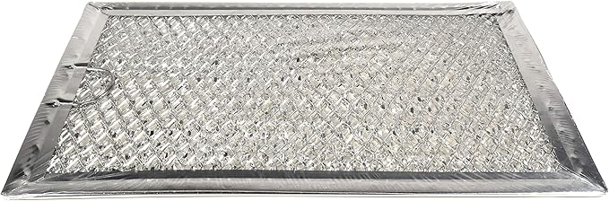 HQRP 4-Pack Microwave Oven Hood Aluminum Mesh Grease Filter compatible with GE WB06X10654 AP3883320 PS1018833 G-5012 Replacement fits GEHCSA1201RSS01 JVM1490BD003 ZSA1201RSS01