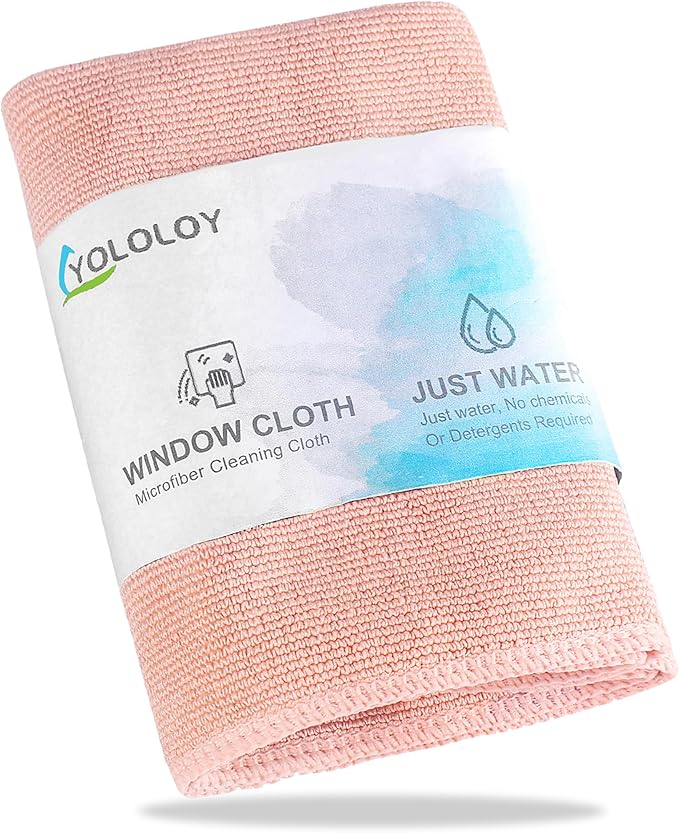 Enviro Cleaning Cloth(Pink), Quality Replacement for Norwex Enviro Cloth, Basic Package, for Cleaning Home, car, Restaurant, bar, Hotel Office. Only Water is Needed to Complete The Cleaning