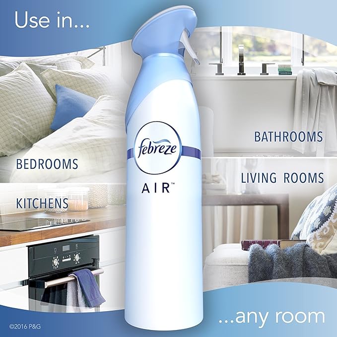 Febreze Air Freshener Spray - Gain Moonlight Breeze - Net Wt. 8.8 OZ (250 g) Per Bottle - Pack of 3 Bottles