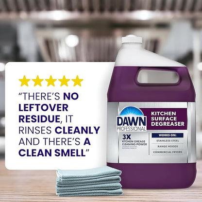 Dawn PRO Kitchen Surface Degreaser, Bulk Cleaning Spray for Oil and Grease Buildup in Commercial Kitchens, 32 fl oz (Case of 6)