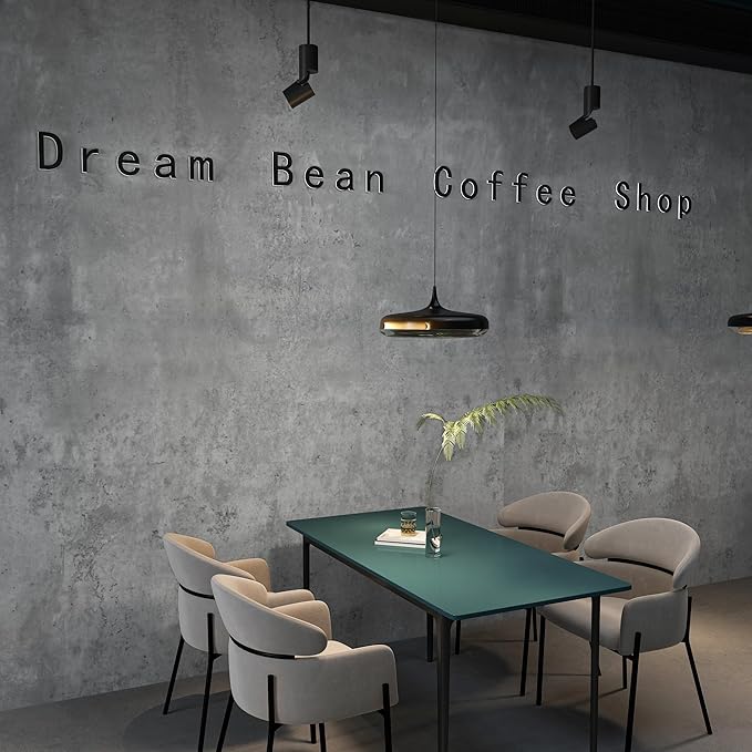 17.7"x118" Grey Concrete Wallpaper Peel and Stick Matte Texture Light Grey Concrete Contact Paper Self Adhesive Removable Waterproof Industra Style Wall Stickers for Bathroom Kitchen Cabinets
