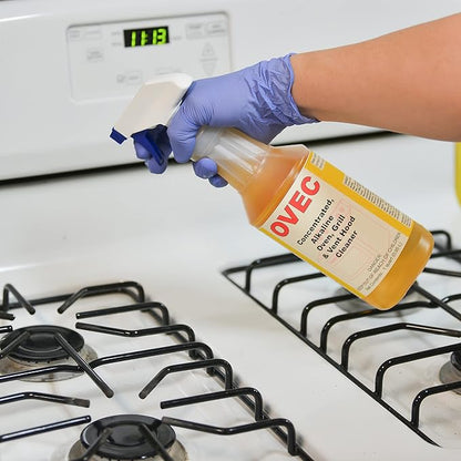 Detco-OVEC - Industrial Oven & Grill cleaner for Restaurant, and Commercial Kitchen Equipment. Removes burned on oils & grease (1)