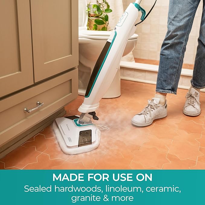 Kenmore SMP01 Microfiber & Washable Pads, 4 pack, for Kenmore SM2060 S200 Series Steam Mop, for Floor Cleaning