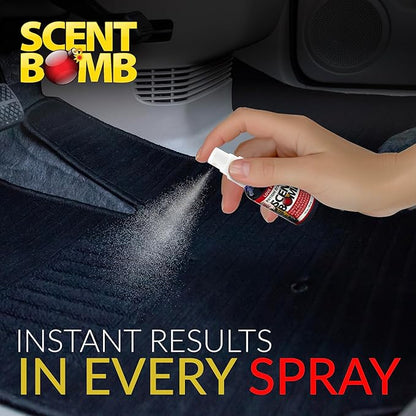 Scent Bomb Air Freshener Spray, Long-Lasting Odor Eliminator - Effective Deodorizer for Home & Car, Fresh Room Spray for Kitchen, Bathroom & Smell Neutralizer - 1 oz Pack of 4, Love Potion Scent