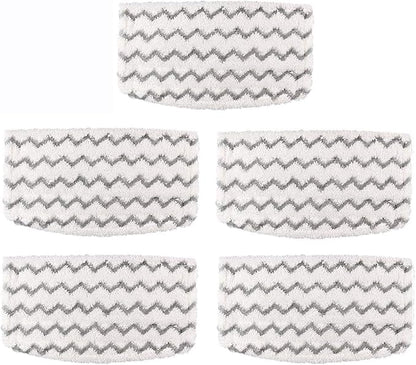 5 Packs Steam Mop Pads Replacement Hard Floor Cleaner for Vacuum Cleaner S1000A S1000C S1000WM S1001C