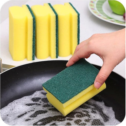 Absorbent Kitchen Dishes Washing Up Sponges, Foam, Standard, Pack of 20