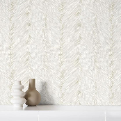 Modern Peel and Stick Wallpaper Boho Beige Contact Paper 17.3"x 1200" Self-Adhesive Waterproof Neutral Wallpaper Vinyl Roll for Bathroom Bedroom Cabinets Décor