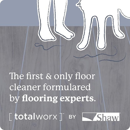 Shaw Floors Hard Surface Cleaner- 128 Fl Oz - Refill for Spray Mops and Spray Bottles - Ideal for Hardwood, Vinyl, Ceramic, Glass, Countertops, and MORE | Makes 4 (32oz) bottles
