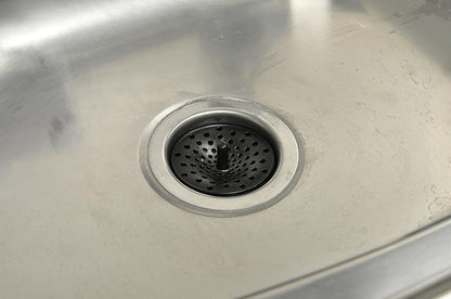 Danco Kitchen Sink Drain Garbage Disposal Strainer | Drain Protector | Black Concave Design (10427), 3.25 inches