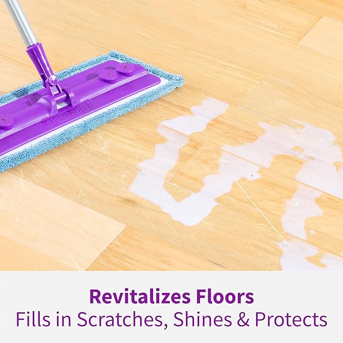 Rejuvenate Professional Wood Floor Restorer Fills Scratches, Seals And Protects Wood Flooring For A Matte Satin Finish, 1 Gallon