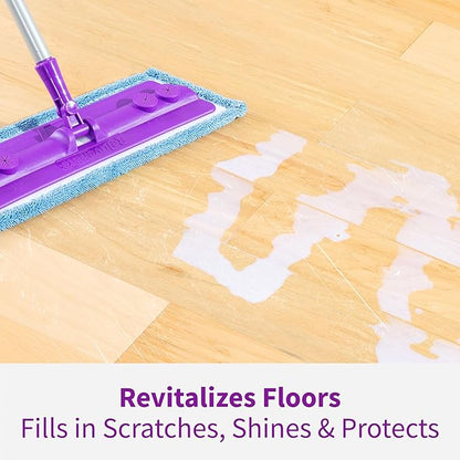 Rejuvenate Professional Wood Floor Restorer Fills Scratches, Seals And Protects Wood Flooring For A Matte Satin Finish, 1 Gallon