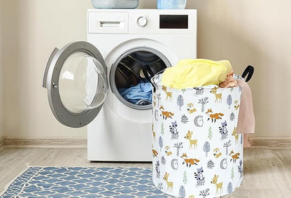 Baby Laundry Basket Kids Toys Storage Bins Women Organizer Nursery Hamper Gift Baskets for Home,Office,Home Decor