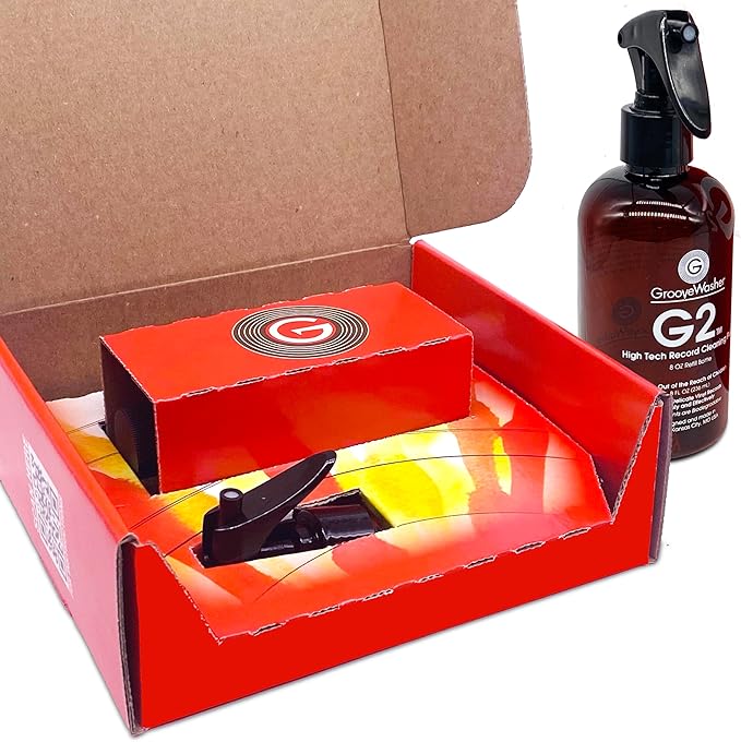 GrooveWasher G2 Record Cleaning Fluid Refill Bottle, 8 fl oz