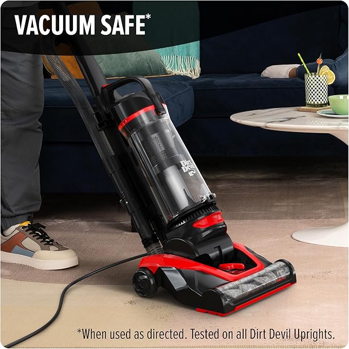 Dirt Devil Carpet Powder, 32 oz, Room Refresher and Odor Eliminator, Spring Meadows Scent, Vacuum Cleaner Safe, For Use on Carpets, Rugs, Upholstery and More, Carpet Freshener Powder for Home Use