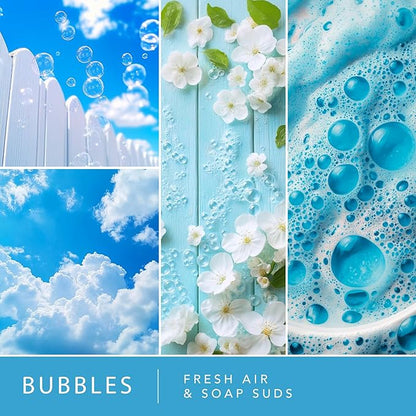 ScentSationals Bubbles Fragrance Oil Plug In Air Freshener Refills 3-Pack - Works with Scentsationals Wall Plugs, Long-Lasting Home Fragrance, 0.8 fl oz Each, Packaging May Vary