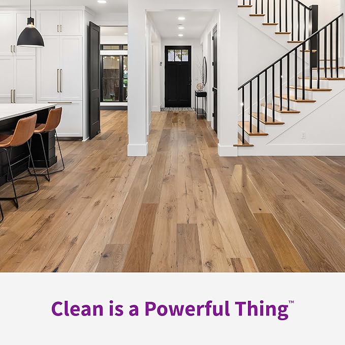 Rejuvenate Wood Floor Cleaner Refill, 1 Gallon, Cleans and Protects All Sealed Hardwood Floors and Dries Fast for a Streak-Free Clean, 2 Pack