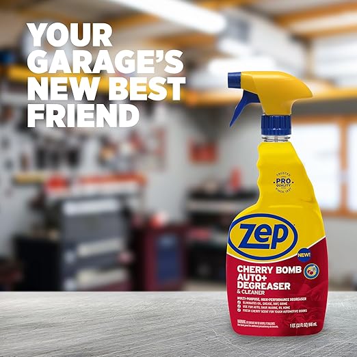 Zep Cherry Bomb Auto+ Degreaser & Cleaner - For Auto, Marine, RV, & Home - 32 oz.