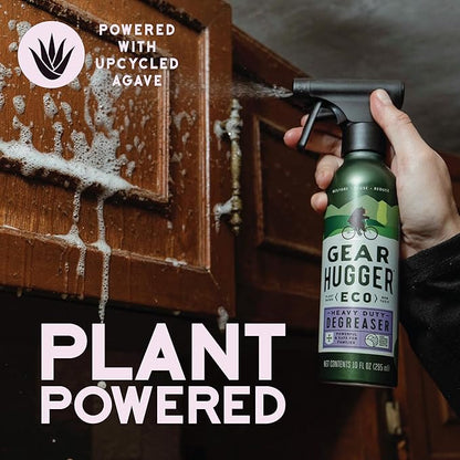 Gear Hugger All-Purpose Degreaser Spray Bottle (10 oz, Pack of 1) – Home & Kitchen Eco Friendly Cleaning Supplies, Powerful Degreaser Spray for Countertops & Household Surfaces, Plant Based, Non-Toxic