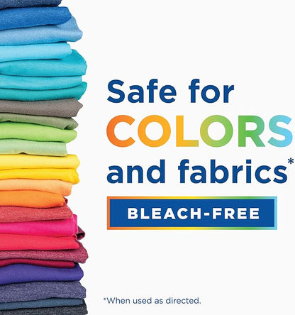 Clorox 2 for Colors Stain Remover & Laundry Additive, Free and Clear, 66 Fl Oz (Pack May Vary)