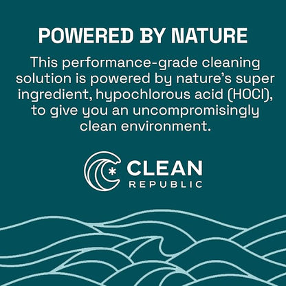 Clean Republic All-Purpose Cleaner, Daily Use Cleaning Spray for Kitchens, Bathrooms, and More, 32 Fluid Ounce Bottle