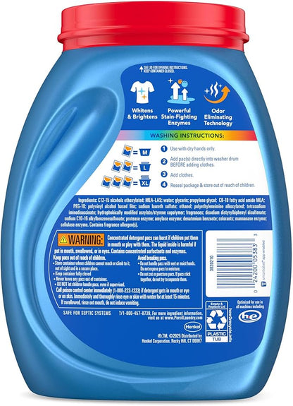 Persil Ultra Pacs Advanced Clean Oxi+Odor Power Laundry Detergent, 80 count