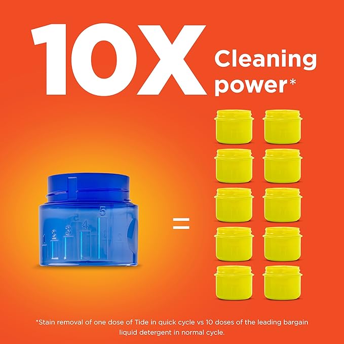 Tide Liquid Laundry Detergent, Original, 96 Loads 138 Fl Oz