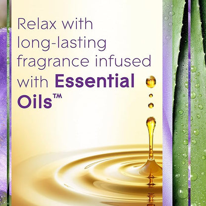 Glade PlugIns Refills Air Freshener, Scented and Essential Oils for Home and Bathroom, Tranquil Lavender & Aloe, 3.35 Fl Oz, 5 Count