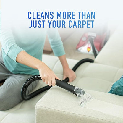 Hoover PowerScrub Deluxe Carpet Cleaner Machine for Carpet and Upholstery, Deep Cleaning Carpet Shampooer Machine with Multi-Purpose Tools, Pair with Hoover Carpet Cleaner Solution
