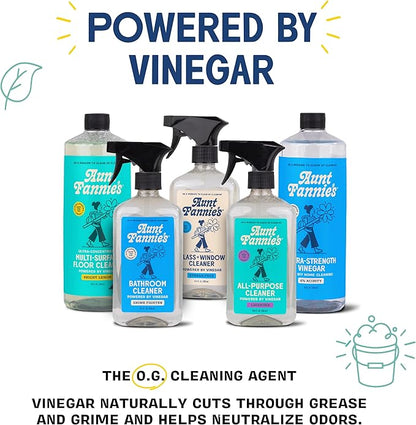 Aunt Fannie's Toilet Bowl Cleaner, Bleach-Free Cleaner Powered by Vinegar, Freshens and Removes Stains, Eucalyptus Scent, 24 fl oz, Pack of 1