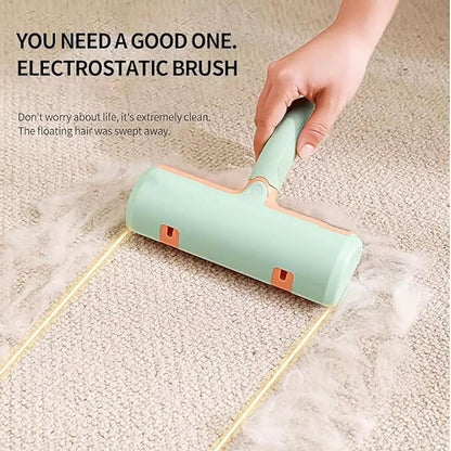 Pet Hair Remover Roller for Furniture, Couch & Car – Reusable Lint Roller for Dog & Cat Hair, No Sticky Tape Needed