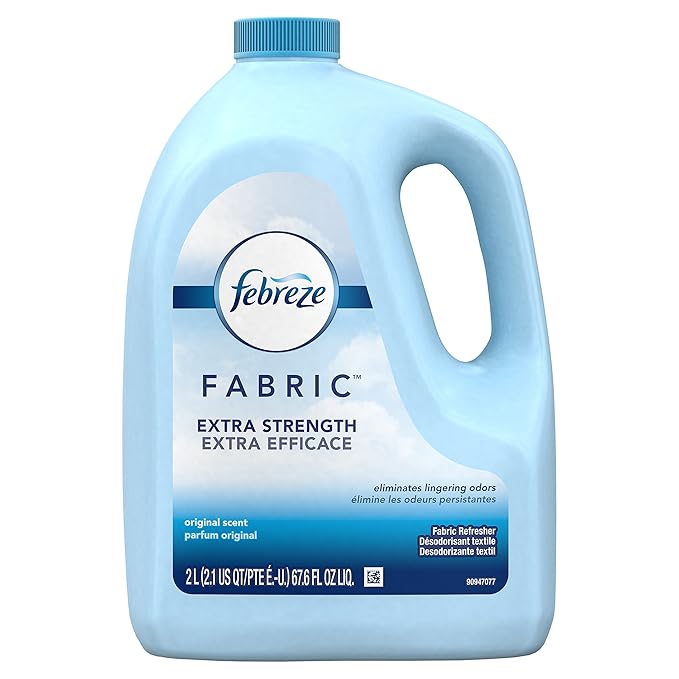Febreze Air Freshener, Extra Strength Fabric Refresher Refill Air Freshener, Original Scent, 67.6oz