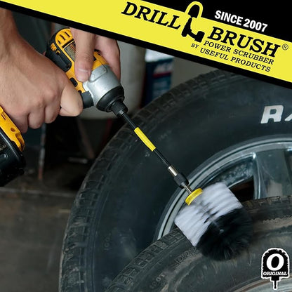 Cleaning Supples - Car Accessories - Drill Brush - Wheel Scrubbing - Cars, Trucks, Motorcycles - Rims - Wheels - Car Wash - Interior - Carpet Cleaner - Leather - Bucket Seats - Upholstery Cleaner
