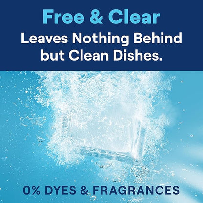 Seventh Generation Dishwasher Detergent Packs Free & Clear Pack of 5 for sparkling dishes Dishwasher tabs 45 count